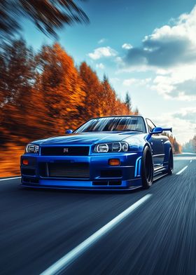 Nissan GTR R34 Skyline 