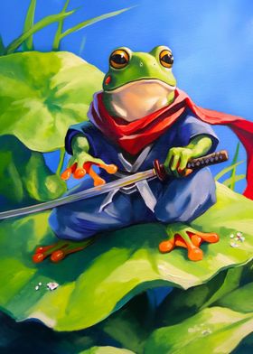 Eden Garden Samurai Frog