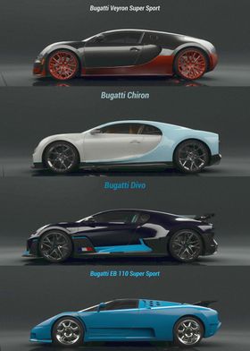 Bugatti Supercars