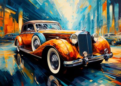 Classic Car Painting