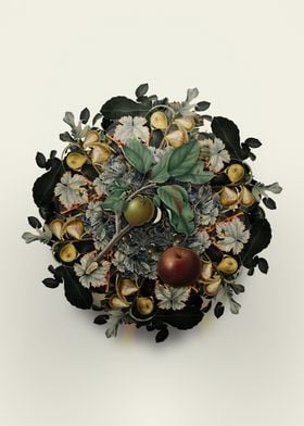 Vintage Apple Wreath