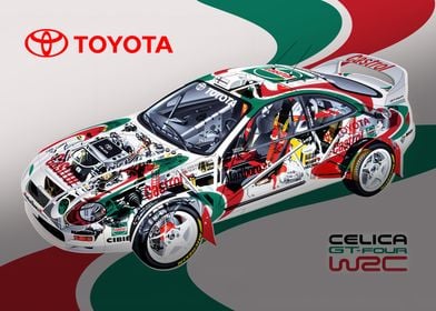 TOYOTA CELICA GT 4 WRC