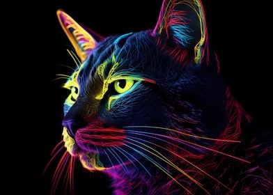 Neon Feline