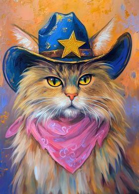 Cat Cowboy