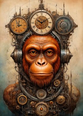 Mechanized orangutan