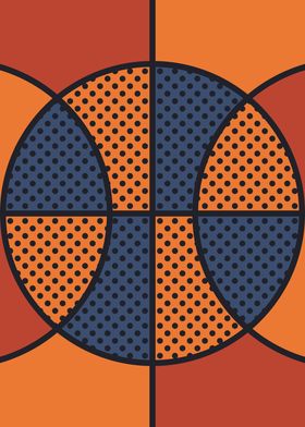 Abstract basketball