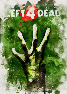 Left 4 Dead Watercolor