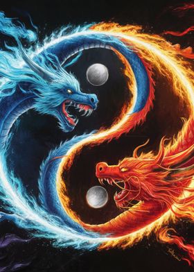 Dragon Yin Yang