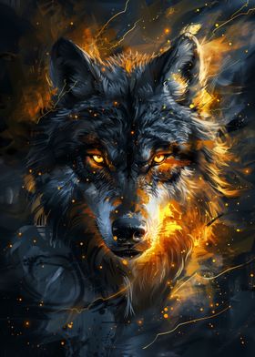 Animal Majestic Wolf