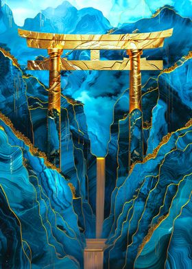 Jade Mountain Torii Gate