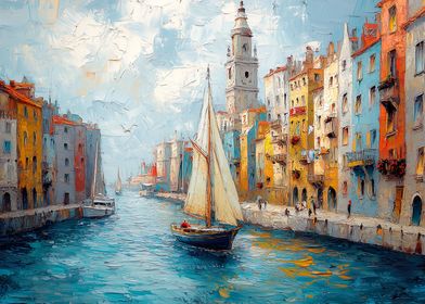 Sailing in Venice