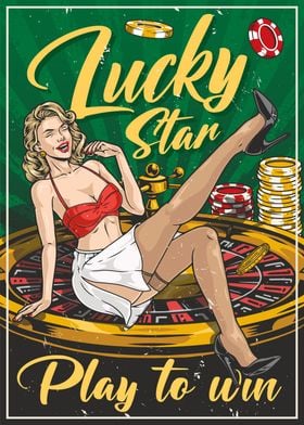 Lucky Star Casino Girl