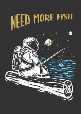 Fishing Astronaut