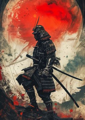 Japanese Samurai Landscape