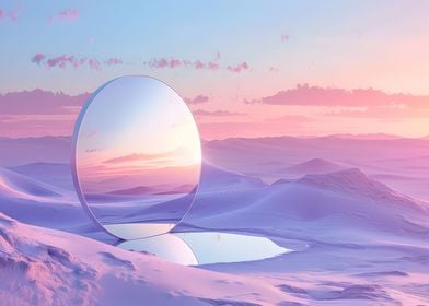 Fantasy Mirror Landscape