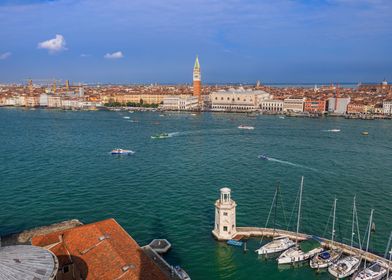 Venice Lagoon From Above