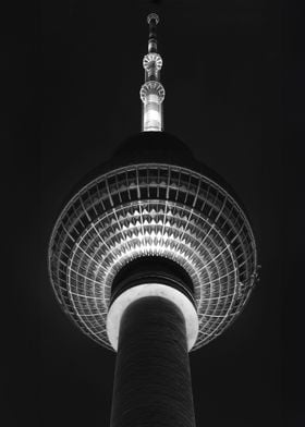 Berlin TV Tower Monochrome