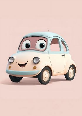 Cute Car Cartoon