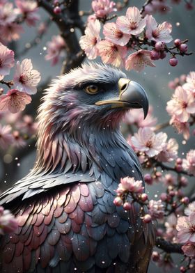 Cherry Blossom Eagle