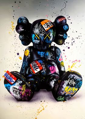 Kaws Watercolor