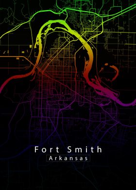 Fort Smith City Map