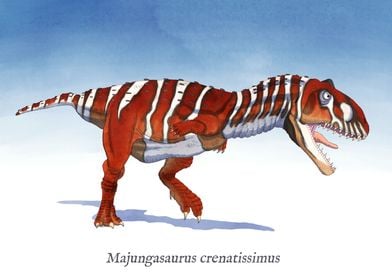 M is for Majungasaurus