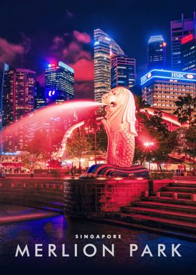 Merlion Park Singapore