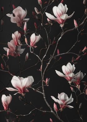 Elegant Magnolia Flower