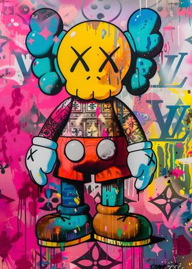 Kaws Graffiti