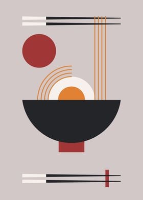 Abstract ramen