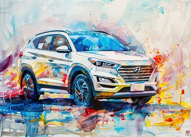 My Hyundai Tucson car