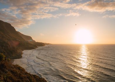 Coastal Sunset Serenity