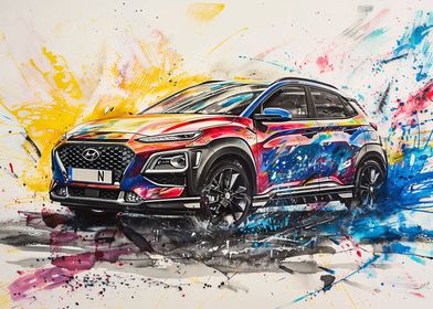 My Hyundai Kona N sketch