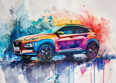 My Hyundai Kona beautiful