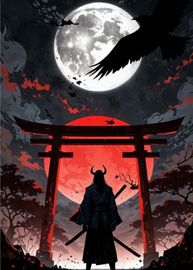 samurai japanese landscape