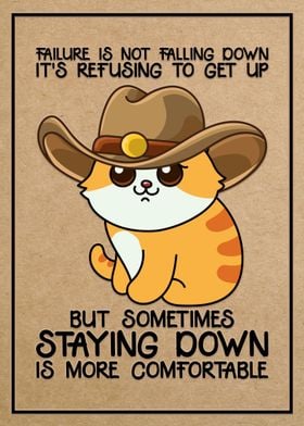 Cat Cowboy Resilience