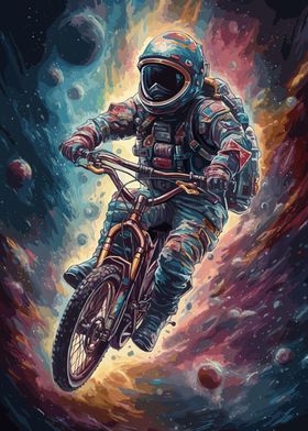 BMX Astronaut Space