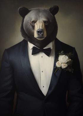 Tuxedo Bear