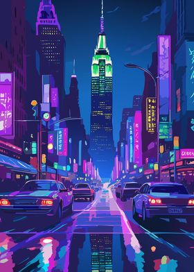 New York at Night