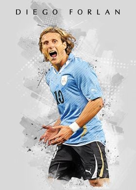 Diego Forlan Drawing