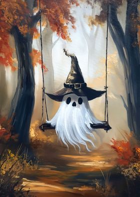 Halloween Ghost Swing