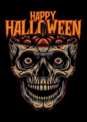 Skull Halloween 