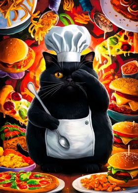 Master Chef Cat Feast