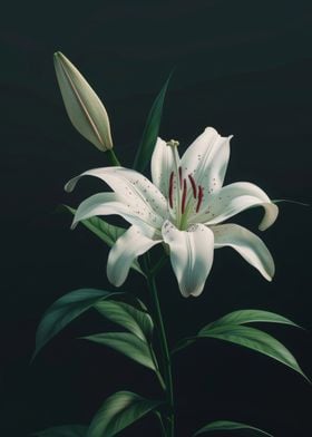 Elegant Lily Flower