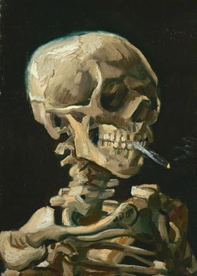 Skull of Skeleton Van Gogh