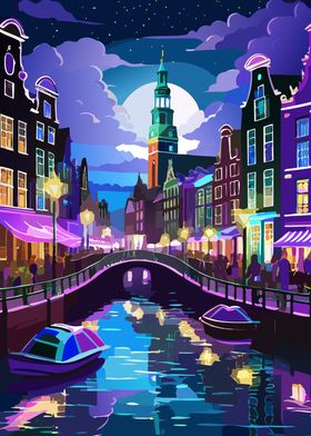 Amsterdam at Night