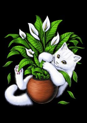 House Plant Cat