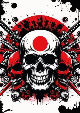 Skulls of Samurai