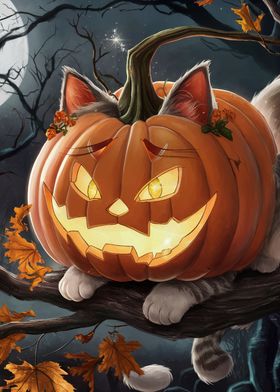 Pumpkin Cat