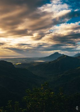 Sunset Magical landscape